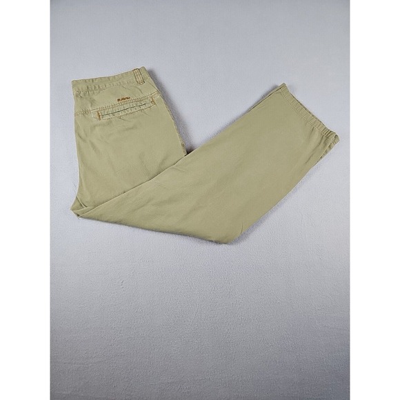 Kavu Other - KAVU Pants Men's Size 36x29 Olive 100% Cotton Pockets Flat Front Straight Leg‎